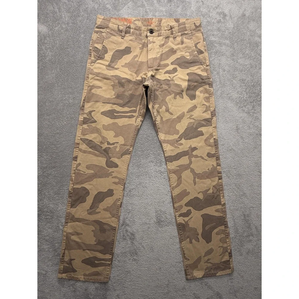 Levi Strauss & Co. Pants Mens Measured 34x31 Beige‎ Chino Alpha Slim Tapered